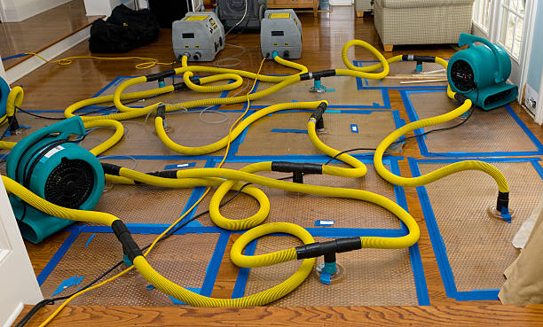 Professional Flood Damage Restoration technician working in Pleasant Hill, TN